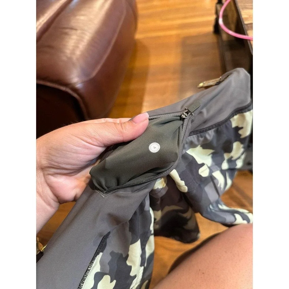 Lululemon Pace Rival Skirt in the camouflage print pattern 4